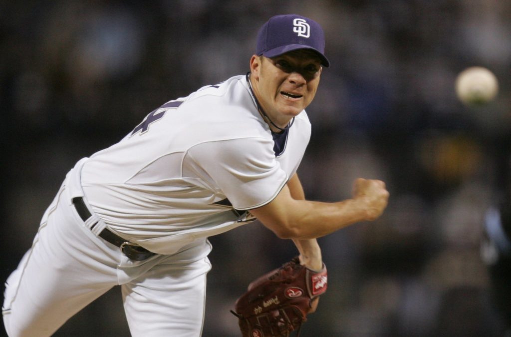 Jake Peavy Inducted into the Padres HOF : r/Padres