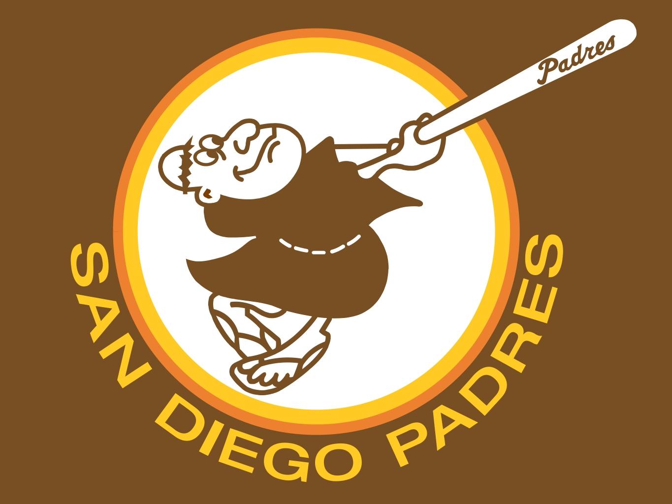Swinging Friar Faithful San Diego Padres SD Jersey Patch Iron or Sew on