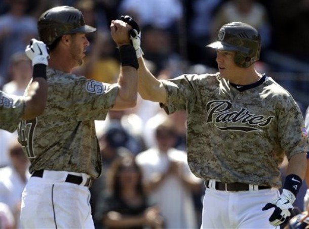 camo padres military jersey