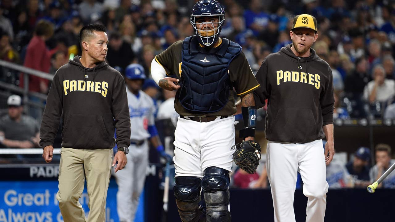 Dodgers' Kenley Jansen gives up walk-off grand slam to Padres