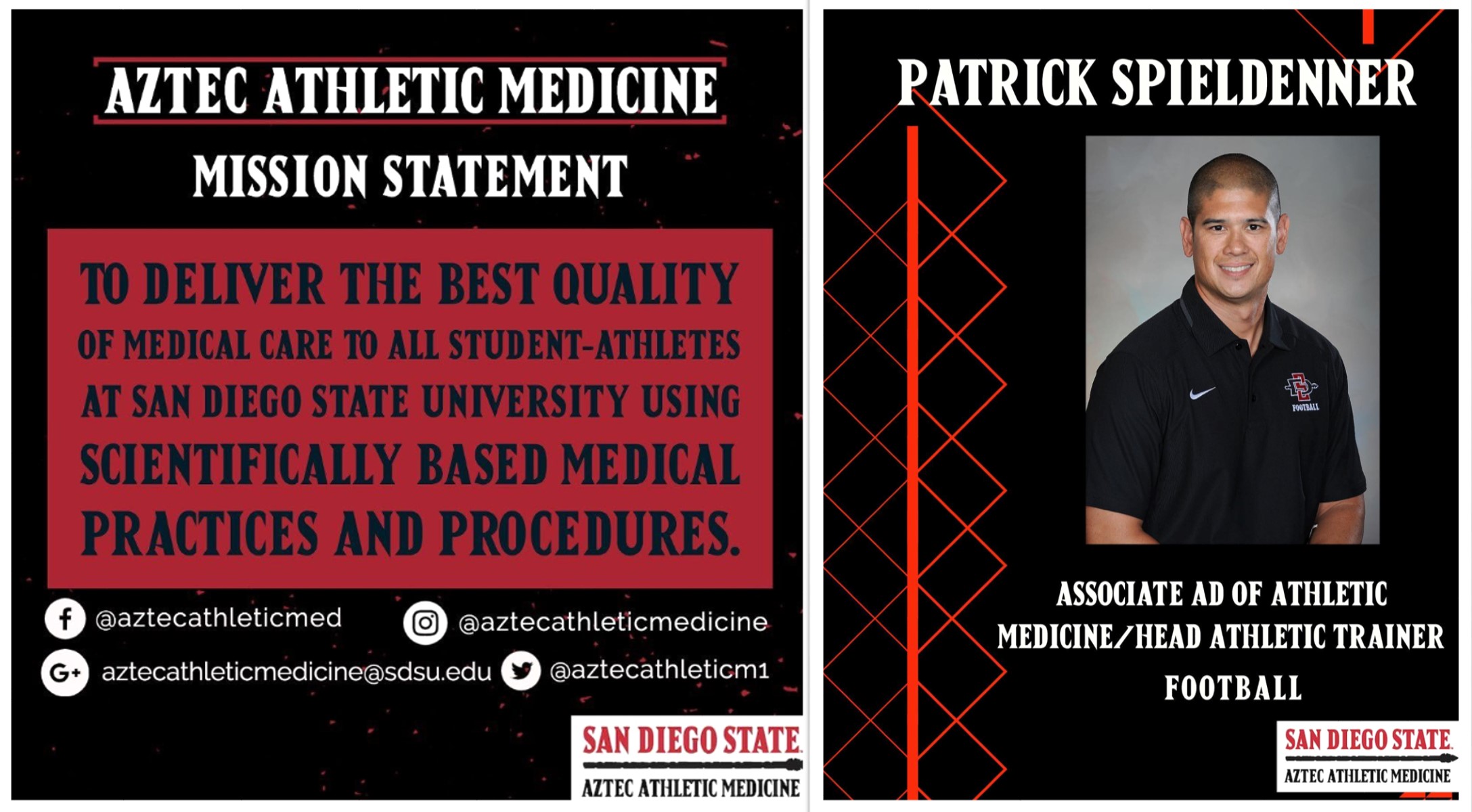 SDSU's athletic trainers are providing healthcare everywhere - Vimarsana News
